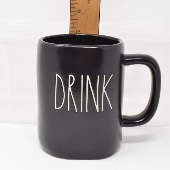 Rae Dunn Drink Mug Black & White New Cup By Magenta Halloween Set of 2 Cup - Picture 10 of 10